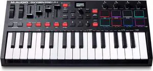 M-Audio Oxygen Pro Mini 32-Mini-Key USB Powered MIDI Controller w/Smart Controls M-Audio Oxygen Pro Mini 32-Mini-Key USB Powered MIDI Controller w/Smart Controls
