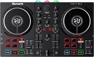 Numark Party Mix II DJ Controller with Light Show