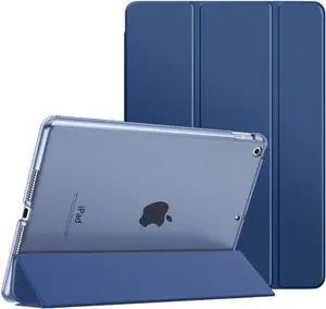 Case for iPad 10.2 iPad 9th Generation 2021/ iPad 8th Generation 2020/ iPad 7th Generation 2019 Slim Stand Hard Back Shell Smart Cover Case for iPad 10.2 inch Auto Wake/Sleep Navy Blue