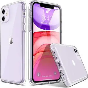 Clear Case Compatible with iPhone 11 6.1-Inch 2019 Transparent Thin Slim Protective Phone Cover