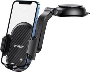 UGREEN Car Phone Mount Dashboard Cell Phone Holder Compatible with iPhone 13 Pro Max iPhone 12 11 Pro XR X XS Max 8 7 6 Plus 6S Samsung Galaxy S20 S10 S9 S8 Plus Note 10 9 8