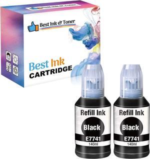 Best Ink Compatible Ink Bottle Replacements for 774 (2 Black) T774