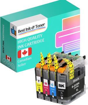 Best Compatible Cartridge for Brother LC203 Ink Cartridge Combo High Yield BK/C/M/Y