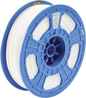Dremel DigiLab PLA-WHI-01 3D Printer Filament, 1.75 mm Diameter, 0.75 kg Spool Weight, Color White, RFID Enabled, New Formula and 50 Percent More per Spool