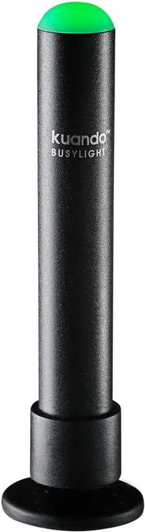 Kuando Busylight UC Alpha (15306) - Presence Light and Ringer - Do not Disturb Light - Free Busylight Software for Most UC Platforms and Softphones
