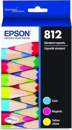 Epson T812 Standard Capacity Colour Combo (CMY) Pack Ink Cartridge