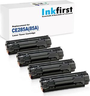 4 Inkfirst Compatible Toner Cartridges Replacement for HP CE285A 85A Laserjet Pro M1130 M1132 M1134 M1136 M1137 M1138 M1139 M1212f M1212nf M1213nf M1214nfh M1216nfh M1217nfw M1219nf P1102 P1109w