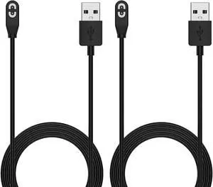 A 2 Pack Compatible for Shokz Charging Cable,Magnetic USB Charger Cord Compatible for Aftershokz Aeropex AS800,Shokz OpenRun Pro,OpenRun,OpenRun Mini,OpenComm Bone Conduction Headphones