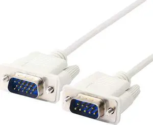PNGKNYOCN 4.5 Feet DB 9 Pin Male to VGA 15 Pin Male Adapter Cable, RS232 to VGA Conversion Cable, YOUCHENG for Computer,Printers, Scanners