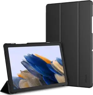 Case for  Galaxy Tab A8 10.5-Inch 2022 (SM-X200/X205/X207) Slim Lightweight Stand Protective Tablet Cover with Auto Wake/Sleep (Black)