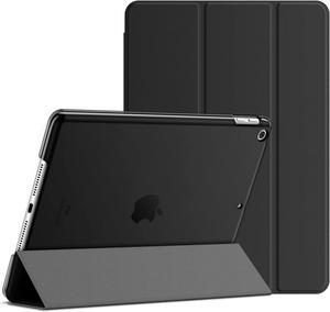 Case for iPad (9.7-Inch 2018/2017 Model 6th/5th Generation) Smart Cover Auto Wake/Sleep (Black)