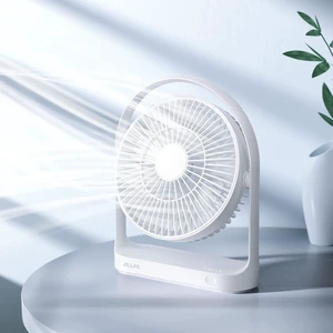 JISULIFE Desk Fan, 4000mAh USB Rechargeable Electric Table Fan JISULIFE Desk Fan, 4000mAh USB Rechargeable Electric Table Fan