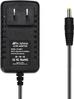 (6.6ft Cable 12V AC DC Adapter Compatible DYMO 1758460 LabelManager 260P LM-260P (1754490) 280 LM-280 (1815990) 360D LM-360D (1754488) 420P LM-420P (1768815) Power Supply Rapid Charger