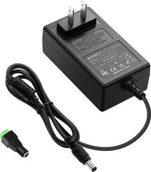 12V 3A Power Supply Adapter 100~240V AC to DC 12 Volt 3 Amp 36W Converter 12 vdc 3000mA 2.4A 2.5A 2.8A Available 5.5mm x 2.5mm 2.1mm for LED Strip Light CCTV Security Camera Router PC Monitor