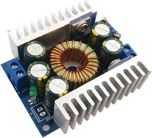 DC Car Power Supply Voltage Regulator Buck Converter 8A/100W 12A Max DC 5-40V to 1.2-36V Step Down Volt Convert Module DC-DC Power Module Buck Module High Power Low Ripple 12A Adjustable 95%