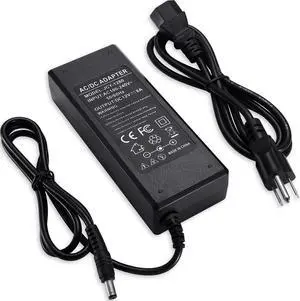 3 Prong DC 12V 8A Power Supply Adapter 96W AC 100V-240V to DC 12V 8A Transformer 12V-8A Switching Adapter AC/DC Converter AC/DC Transformer for LED Strip Lights CCTV Camera 3D Scanner