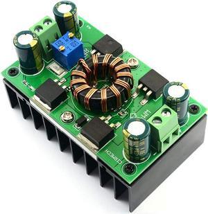 Auto Boost Buck Converter, 5A(Max 10A) DC 5V-30V to 1.25-30V Voltage Regulator Constant Voltage Constant Current CV CC Auto Step-Up/Down Boost Converter Solar Charging Power Supply Module 150W