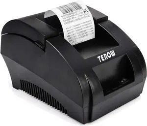 USB Thermal Receipt Printer TEROW 58mm Mini Small Portable Label Printer with High Speed Printing Compatible with ESC/POS Print Commands Set, Easy to Setup