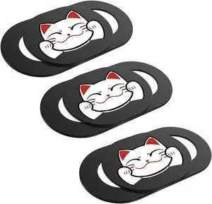 3Pack Laptop Camera Cover Slide Cute, Laptop Accessories, Webcam Cover Slide, Phone & Computer Camera Cover Slide, Web Cam Privacy Cover, Camera Blocker. Fits MacBook Pro & Air, iPhone iPad iMac