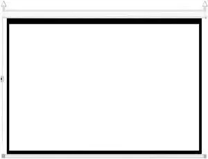 HD 4K 100" 16:9 Electric White Glass Fiber Projection Screen For 3D LED DLP Projector Home Theater Office HD Projection Curtain