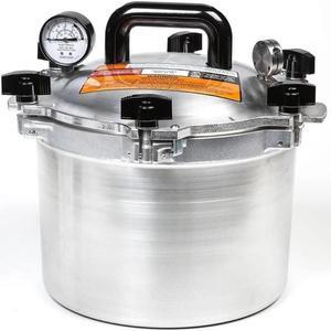 All American 1930: 21.5qt Pressure Cooker/Canner (The 921) - Exclusive  Metal-to-Metal Sealing System - Easy to Open & Close - Suitable for Gas