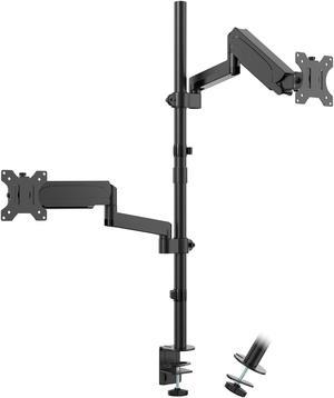 MOUNTUP Vertial Dual Monitor Desk Mount for Max 32'' Monitors MU3004