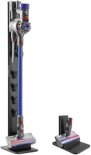 PUTORSEN Premium Aluminum Vacuum Stand Storage Dock Dockings Station, for Dyson SV21 SV18 Gen5 V15 V12 V11 V10 V8 V7 V6 Cordless Stick Vacuum Cleaner & Accessary, Storage Bracket Organizer Rack