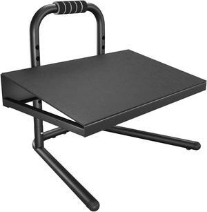 PUTORSEN  Height Adjustable Standing Foot Rest with Soft Grip Handle,Under Desk Footrest for Standing and Sitting,All-Steel Construction