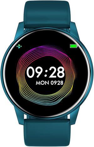 Smart Watch 1.3-Inch IPS Single-Touch Screen BT4.0 IP67 Waterproof Fitness Tracker Sleep Call/Sedentary Reminder Remote Camera/Music Control Compatible with Android iOS