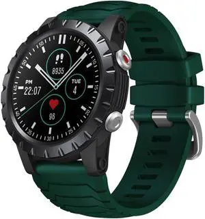 Premium Multi-sport GPS Smartwatch 1.32'' Full-Touch Screen 360*360 Resolution 4-satellite Positioning 50M Waterproof  25-day Battery Life Compatible with Android iOS