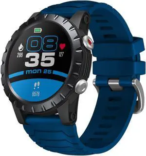 Premium Multi-sport GPS Smartwatch 1.32'' Full-Touch Screen 360*360 Resolution 4-satellite Positioning 50M Waterproof  25-day Battery Life Compatible with Android iOS