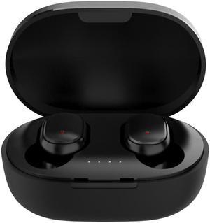 A6S Pro Wireless Headphones Earphones Auto Pairing Mini In-Ear Earbuds HiFi BT 5.0 Stereo Built-in Mic Noise Cancellation IPX4 Water-proof with Wireless Charging Case