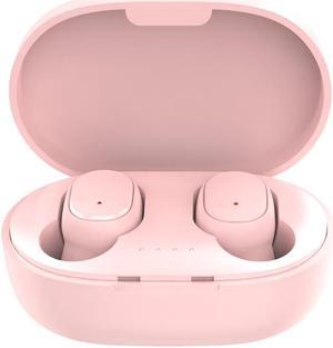 A6S Pro Wireless Headphones Earphones Auto Pairing Mini In-Ear Earbuds HiFi BT 5.0 Stereo Built-in Mic Noise Cancellation IPX4 Water-proof with Wireless Charging Case