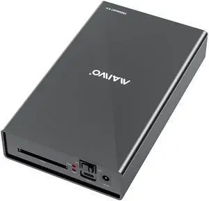 MAIWO Aluminum Type C USB3.1 GEN1 2.5"/3.5'' SATA HDD /SSD External Hard Drive Enclosure Case with CFast Card Reader