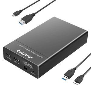 thumbnail image 2 of DEVMO USB 3.1 Type C To SATA III HDD SSD 2.5" Hard Drive Adapter Cable 22-Pin UASP 2 of 10