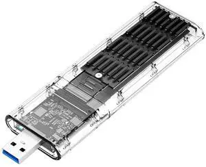 MAIWO M.2 SATA SSD Enclosure, USB3.2 Gen1 Type-A to SATA NGFF Based M.2 Solid State Drive Adapter Reader, Support B Key B+M Key, High-Strength ABS