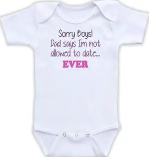 New Funny Cotton   Bodysuit Onesie One Piece Romper Onesie 3