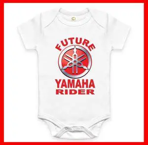 RARE NEW FUTURE YAMAHA DRIVER BABY FUNNY ONE PIECE JUMP SUIT ONE PIECE ROMPER
