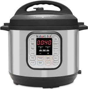 Duo 7-in-1 Electric Pressure Cooker, Sterilizer, Slow Cooker, Rice Cooker, Steamer, Saute, Yogurt Maker, and Warmer, 6 Quart, 14 One-Touch Programs Duo 7-in-1 Electric Pressure Cooker, Sterilizer, Slow Cooker, Rice Cooker, Steamer, Saute, Yogurt Maker, and Warmer, 6 Quart, 14 One-Touch Programs