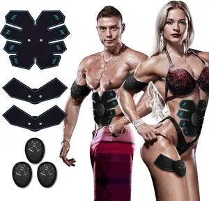 Abs Stimulator, Muscle Toner - Abs Stimulating Belt- Abdominal Toner- Training Device for Muscles- Wireless Portable to-Go Gym Device- Muscle Sculpting at Home- Fitness Equipment, Black Abs Stimulator, Muscle Toner - Abs Stimulating Belt- Abdominal Toner- Training Device for Muscles- Wireless Portable to-Go Gym Device- Muscle Sculpting at Home- Fitness Equipment, Black