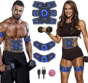 Abs Stimulator Ab Stimulator Rechargeable Ultimate Abs Stimulator for Men Women Abdominal Work Out Abs Power Fitness Abs Muscle Training Workout Equipment Portable Abs Stimulator Ab Stimulator Rechargeable Ultimate Abs Stimulator for Men Women Abdominal Work Out Abs Power Fitness Abs Muscle Training Workout Equipment Portable