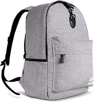 Travel Laptop Backpack with Anti-theft Lock Up to 16" Notebook - Grey Travel Laptop Backpack with Anti-theft Lock Up to 16" Notebook - Grey
