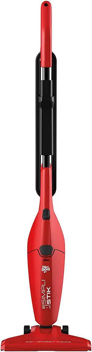 Simpli-Stik Vacuum Cleaner, 3-in-1 Hand and Stick Vac, Small, Lightweight and Bagless, SD20000RED, Red Simpli-Stik Vacuum Cleaner, 3-in-1 Hand and Stick Vac, Small, Lightweight and Bagless, SD20000RED, Red