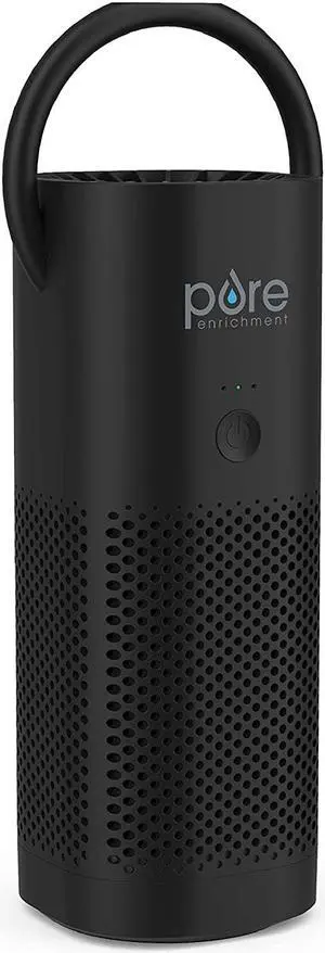 PureZone Mini Portable Air Purifier - True HEPA Filter Cleans Air, Helps Alleviate Allergies, Eliminates Smoke & More — Ideal for Traveling, Home, and Office Use (Black) PureZone Mini Portable Air Purifier - True HEPA Filter Cleans Air, Helps Alleviate Allergies, Eliminates Smoke & More — Ideal for Traveling, Home, and Office Use (Black)