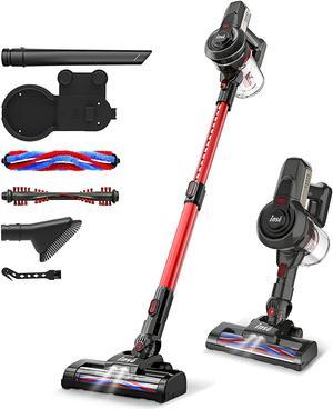 ROOMIE TEC Dylon Cordless Stick Vacuum Cleaner, 2 in 1 Handheld Vacuum with  120W Suction Power 