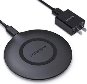 Wireless Charger, 15W Fast Wireless Charging Pad with QC3.0 AC Adapter,Compatible with iPhone 12/12 Pro/11/11 Pro/XR/XS/X/8/8+/Airpods, Galaxy Note 10/Note 10+/S10/S10+/S9/S8 Wireless Charger, 15W Fast Wireless Charging Pad with QC3.0 AC Adapter,Compatible with iPhone 12/12 Pro/11/11 Pro/XR/XS/X/8/8+/Airpods, Galaxy Note 10/Note 10+/S10/S10+/S9/S8