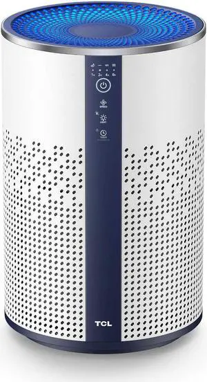 Air Purifier for Home Room Bedroom True H13 HEPA Air Filter Remove 99.97% Smoke Odor Pet Dander Dust Pollen Mold up to 322 sq ft Air Cleaner Metal Design with Night Light, Available for California Air Purifier for Home Room Bedroom True H13 HEPA Air Filter Remove 99.97% Smoke Odor Pet Dander Dust Pollen Mold up to 322 sq ft Air Cleaner Metal Design with Night Light, Available for California