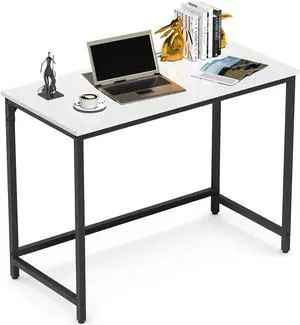 PC Laptop Notebook Study Writing Table for Home Office Workstation Simple Multifunctional Desk,White 39 inch PC Laptop Notebook Study Writing Table for Home Office Workstation Simple Multifunctional Desk,White 39 inch