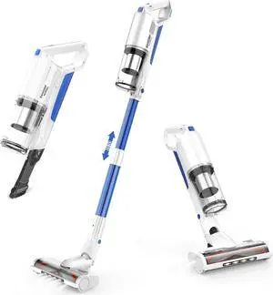 Cordless Vacuum Cleaner, 22Kpa Suction 250W Brushless Motor Cordless Stick Vacuum Cleaner, up to 53mins Runtime, 4 in 1 Lightweight Handheld Vacuum for Home Hard Floor Carpet Pet Hair Cordless Vacuum Cleaner, 22Kpa Suction 250W Brushless Motor Cordless Stick Vacuum Cleaner, up to 53mins Runtime, 4 in 1 Lightweight Handheld Vacuum for Home Hard Floor Carpet Pet Hair
