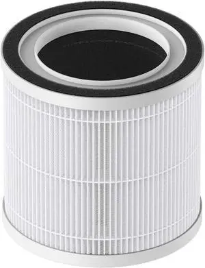 BREEVA A1 Air Purifier Replacement Filter, True HEPA H13 and Activated Carbon Filter, Remove 99.97% Dust Pollen Pet Dander, Lasts for 90 Days or 3 Months Equivalent to 2,160 Hours, 1 Pack, White BREEVA A1 Air Purifier Replacement Filter, True HEPA H13 and Activated Carbon Filter, Remove 99.97% Dust Pollen Pet Dander, Lasts for 90 Days or 3 Months Equivalent to 2,160 Hours, 1 Pack, White